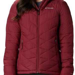 NWOT Columbia Women’s Heavenly Hooded Jacket Size 1X